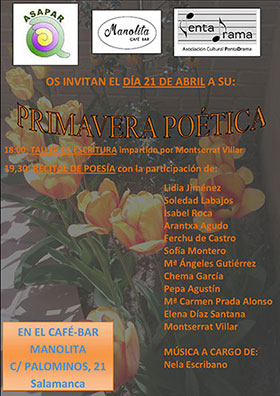 cartel de la Primavera Poética