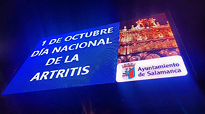 dia nacional de artritis reumatoide - luminoso