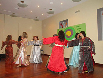 Gala de Navidad 2015 Chicas de danza de baile marroquí