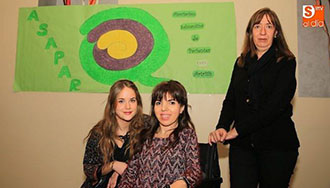 Gala de Navidad 2015 Lidia Jiménez,Isabel Roca y Dña. María José Fresnadillo Martínez, Concejala de Salud Pública de Salamanca
