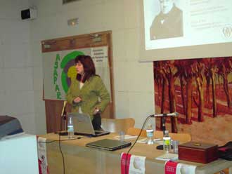 exposición de Dña. Miriam Sanchez Martin