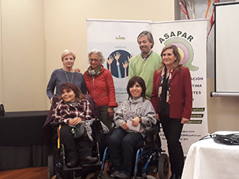 ponentes y miembros de la directiva de ASAPAR